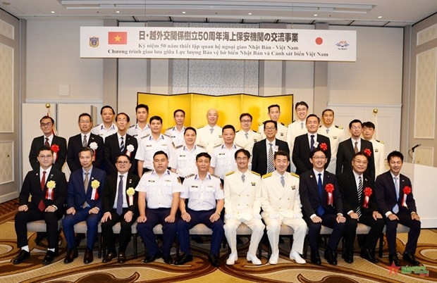 Vietnam Coast Guard ship visits Japan
